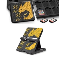 game cards storage box cover holder hard case shell for monster hunter rise nintend switch ns lite mount memory sd accessories