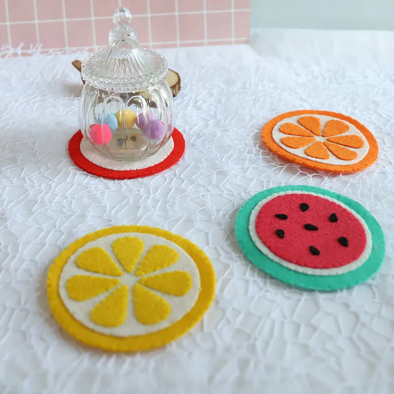 Meian незавершенный войлочный набор для рукоделия наборы фруктов украшения