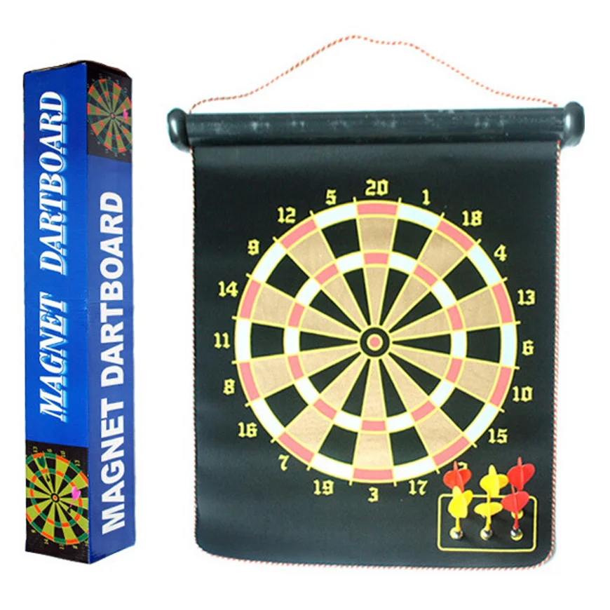 2 сторонний 15 дюймов Магнитный Крытый Спортивный Двойной Целевой Nerf Дротика