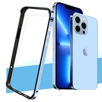 bumper case for iphone 13 pro max 13 mini luxury aluminum metal phone frame for iphone13 pro max phone protector