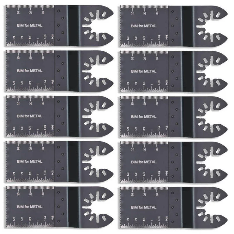 10 шт. прочный биметаллический пильный диск Осциллирующий многофункциональный