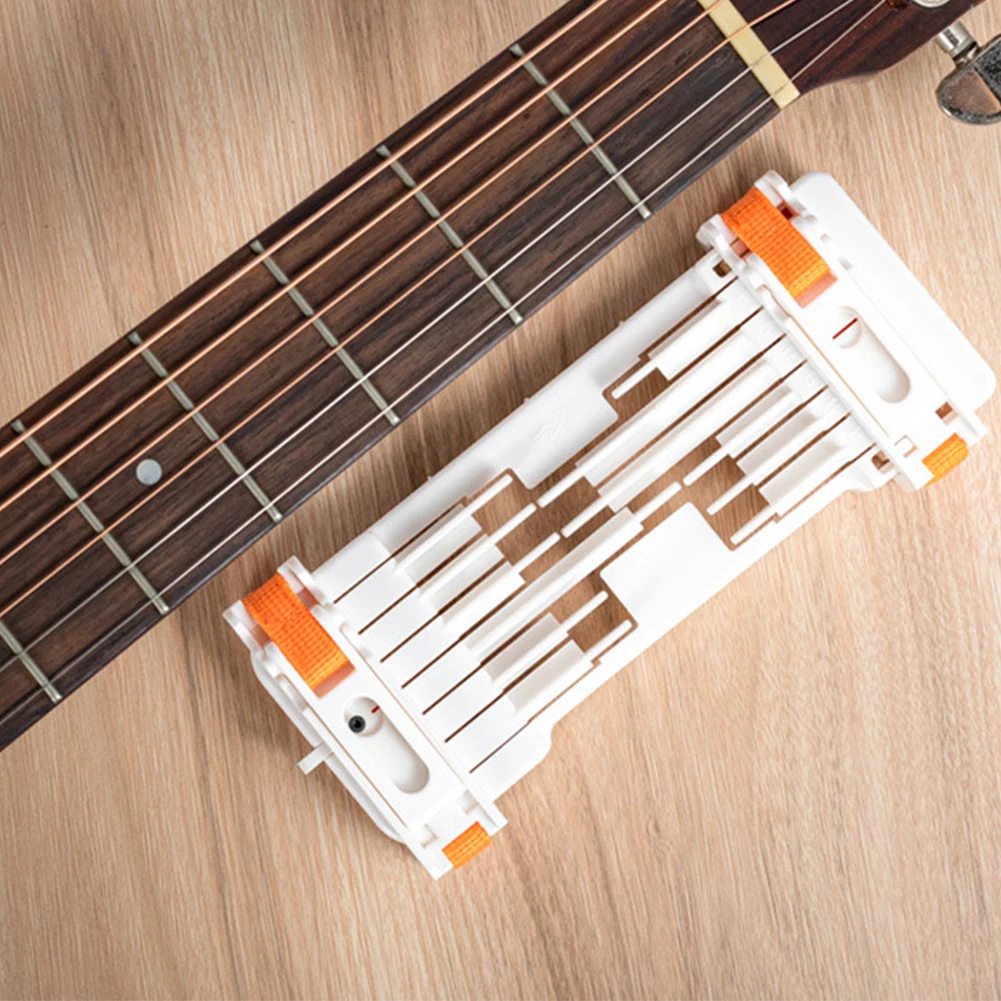 

Learn Tool Accessories Musical Beginners Teaching Aid Finger String Lightweight Portable Guitar Trainer Chord Assistant Practice