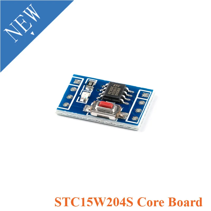 2шт STC15W204S 51 Core обучающая макетная плата модуль SCM микроконтроллер системная SOP8