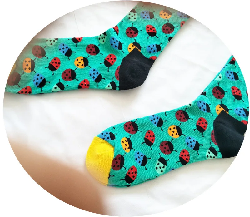 

Men's Crew Cotton Colorful Socks Mushroom Pattern Breathable Comfortable Party Novelty Funny Socks Casual Fashion Socks