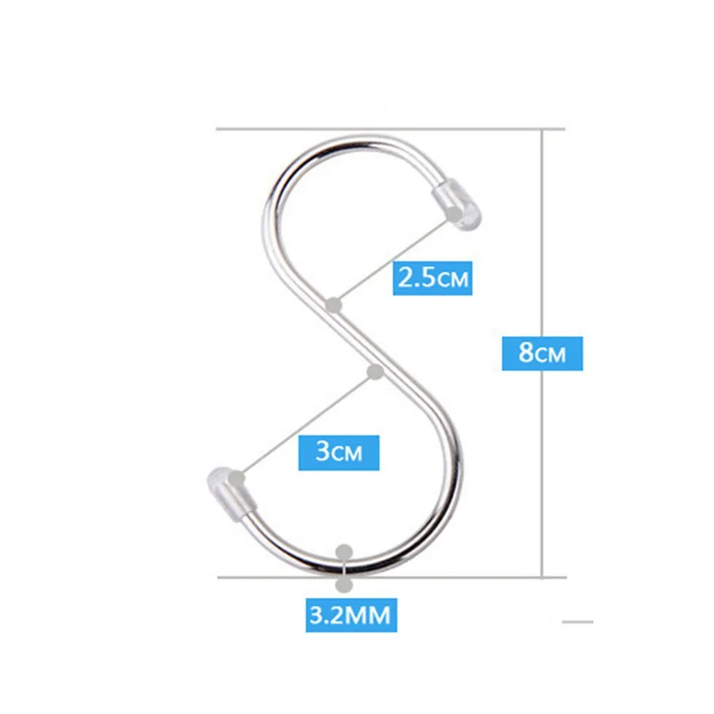 Набор универсальных крючков для тента S-образные крючки кемпинга с S-образным