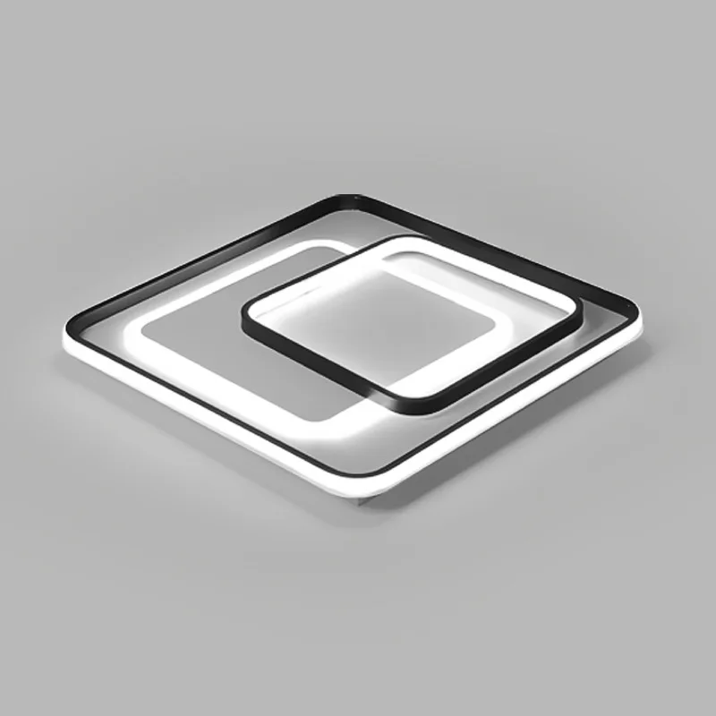 

2020 Ceiling Lamp Modern Simple Bedroom Lamp Bookstore Lamp Room Lamp Square Lamp nordic cafe hotel home decoration