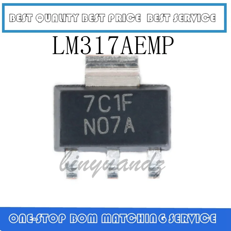 

10PCS-50PCS LM317AEMPX N07A LM317A LM317AEMP SOT223