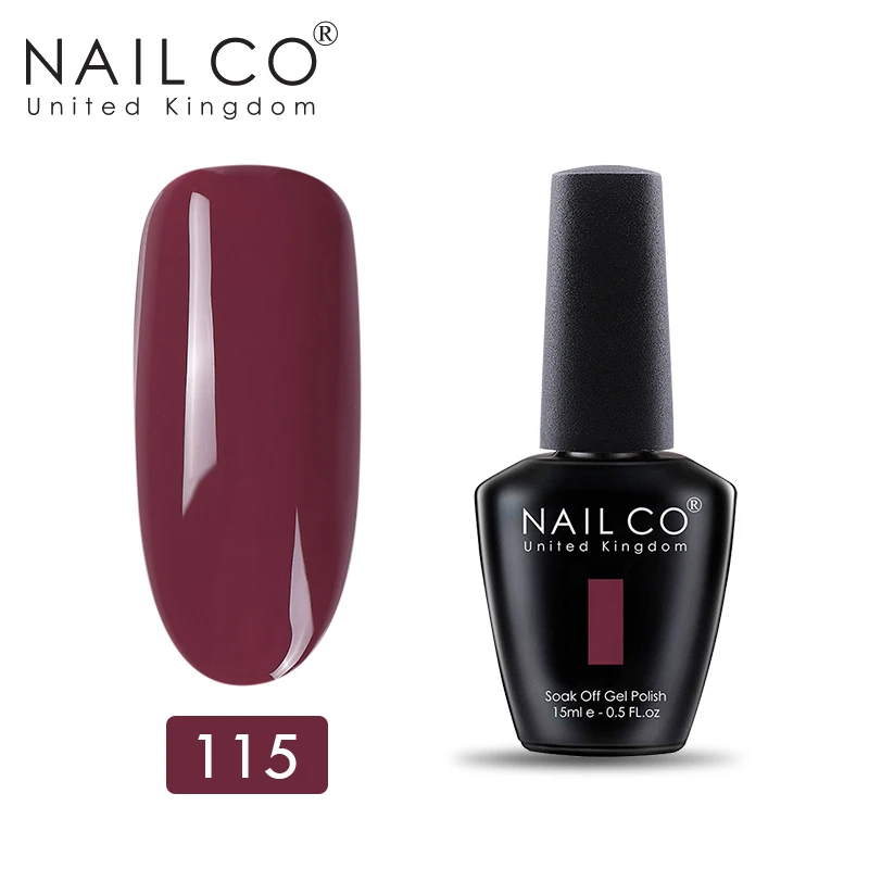 11115 NAILCO синяя серия лаков для ногтей 150 чистый цвет стойкий лак для ногтей Гибридный Esmalte дизайн ногтей гель лак - Цвет: 11115