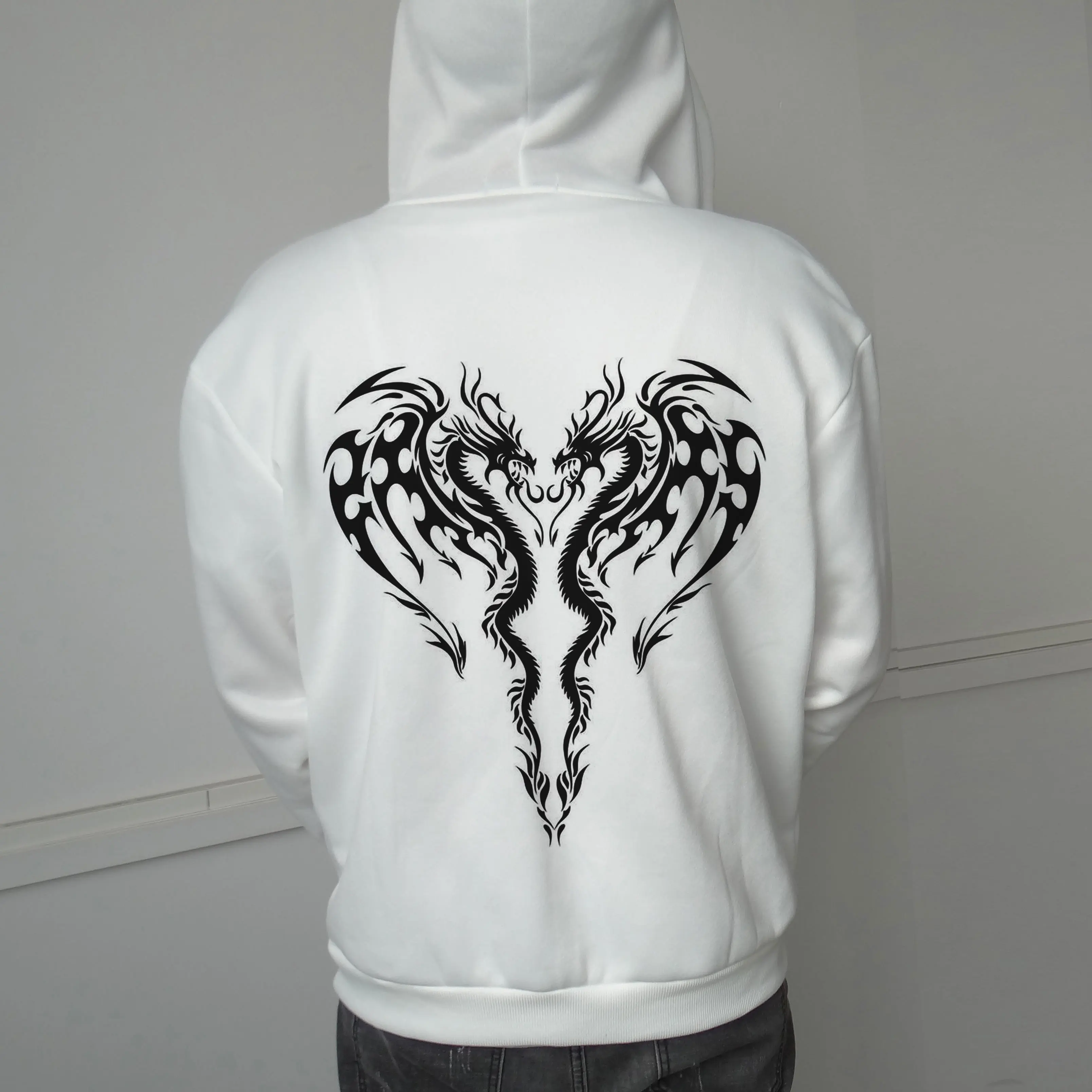 Толстовка с капюшоном унисекс Повседневная Уличная одежда в стиле принтом за