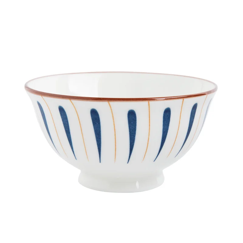 Японский шар риса керамическая посуда цвета нижней глазури одинарная Бытовая