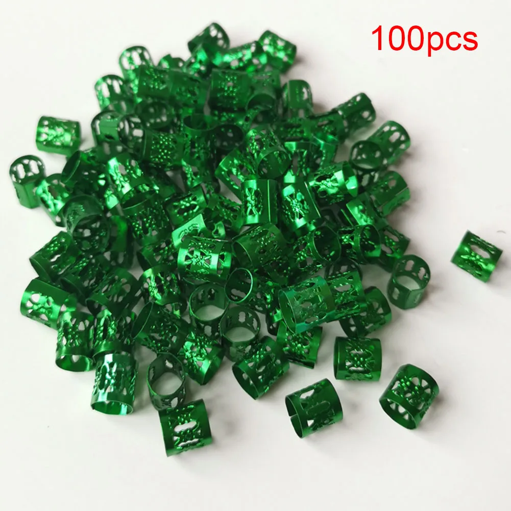 100 шт инструмент мини украшения дреды манжеты легко использовать Расширение DIY