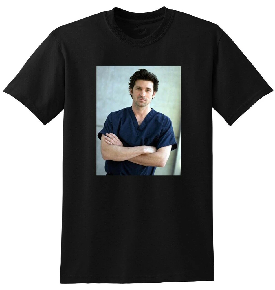 GREYS анатомическая футболка mcdreamy постер маленький средний большой или XL новая