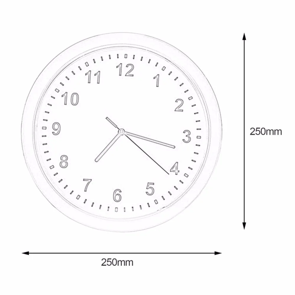 

LESHP hidden safe Large Wall Clock safety box secret secuirty box Money Jewellery Stuff Storage home office Cash Safes wholesale