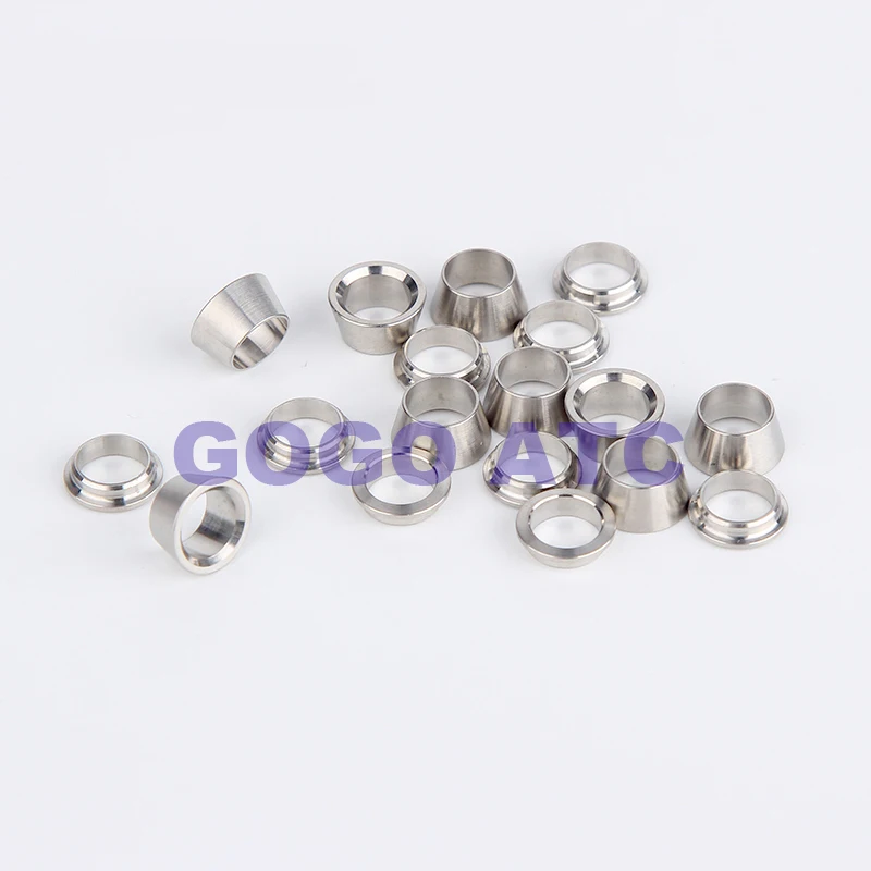 304 / 316L кольцевой игольчатый клапан шаровой кран с двойным кольцом зажимное