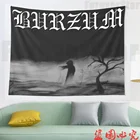 Burzum гобелены с флагом гобелен, Настенная подвесная гобеленка, астрологическая декоративная Обложка для стен