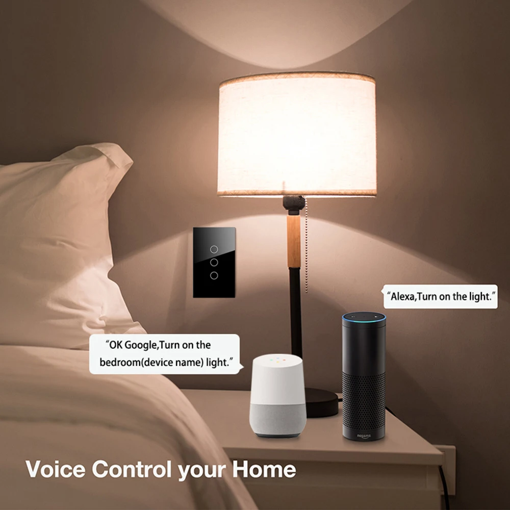 Wi-Fi сенсорный переключатель Smart Life дистанционное управление через приложение