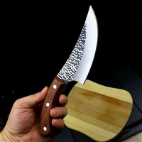 sharp tang kitchen knife hand forged high carbon composite steel kitchen knife meat cleaver meat cleaver boning knifeknife oil