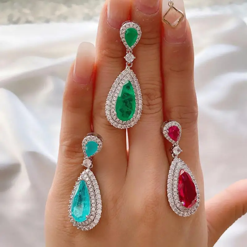 

Серьги-подвески из серебра 925 пробы, 8 х16 мм