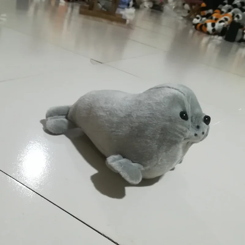 

New Plush Big Seals Toy Doll Comforting Sleep 26CM Cute Pillow Ocean Stuffed Animals Soft Toys Children's Birthday Present