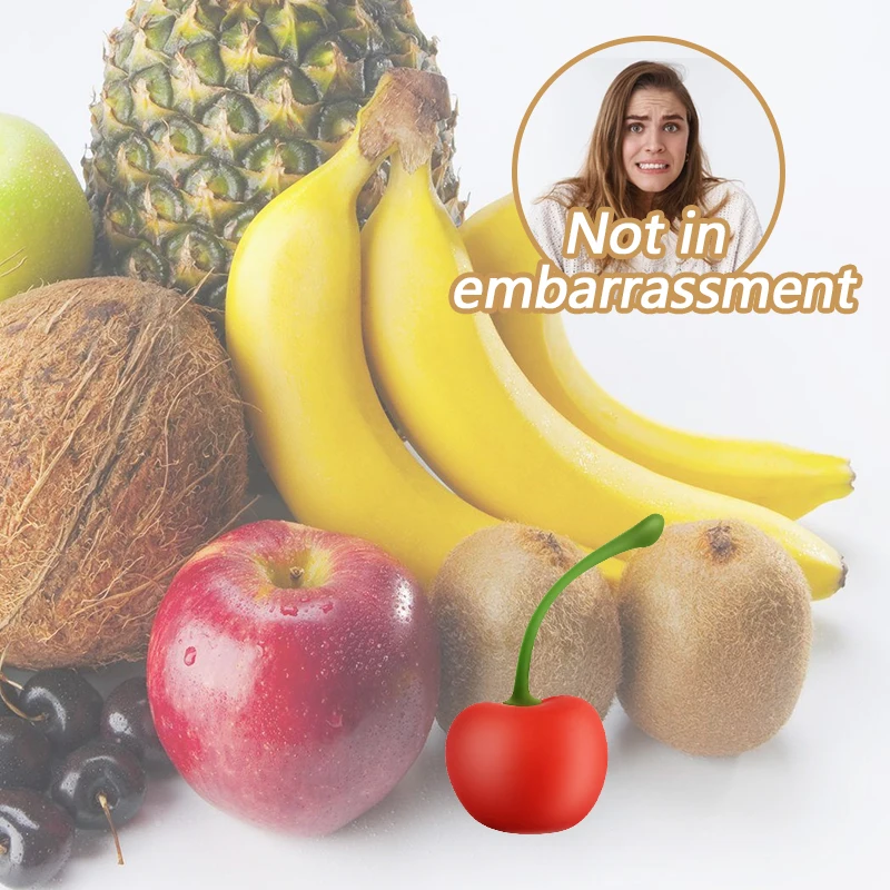 Вишневый вибратор для женщин искусственные фрукты 10 скоростей Стимулятор