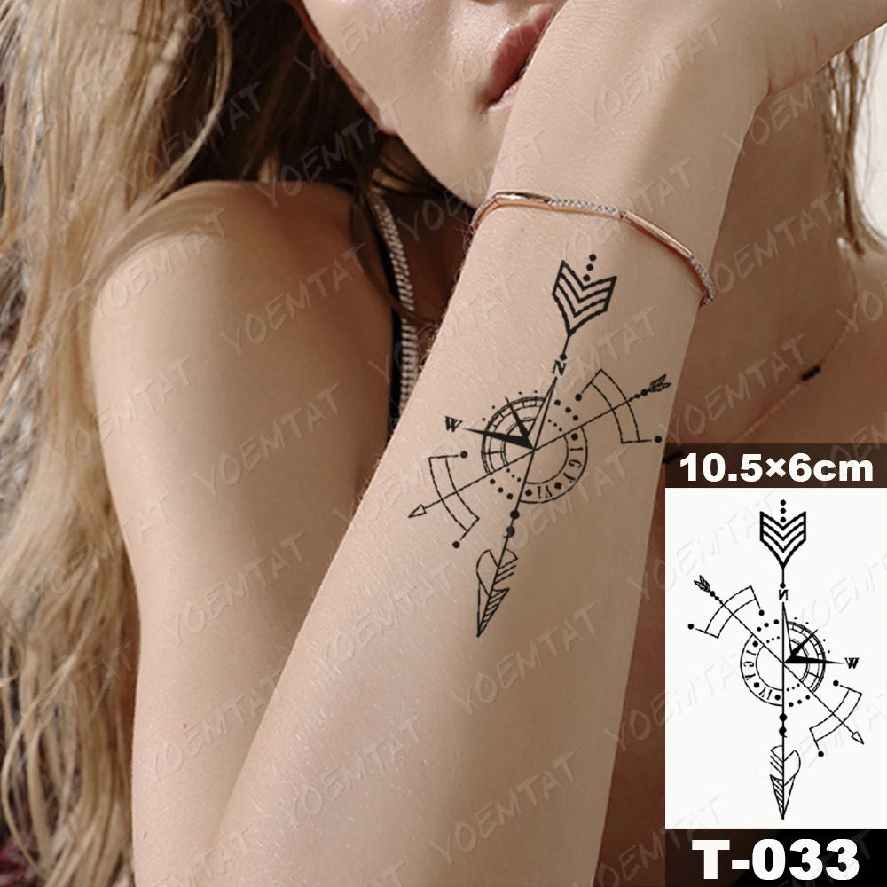 

3D Waterproof Temporary Tattoo Sticker Leaf Line Flash Tatoo Woman Green Child Kid Cute People Halloween Body Art Fake Tatto Man