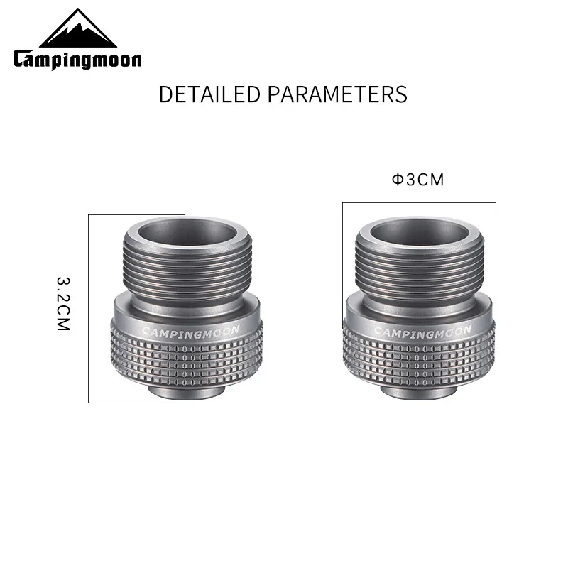 Открытый кемпинг газовая плита адаптер пропановая печь разъем из алюминиевого