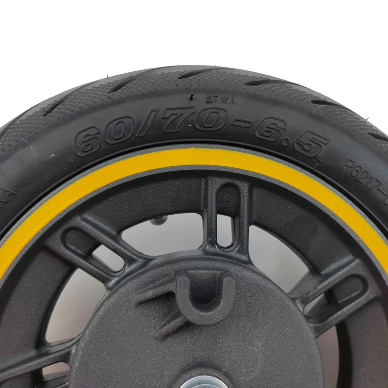 

Front Wheel for Ninebot Max G30 Kickscooter 10Inch Front Wheel Hub with 60/70-6.5 Vacuum Tire Assembly Spare Parts