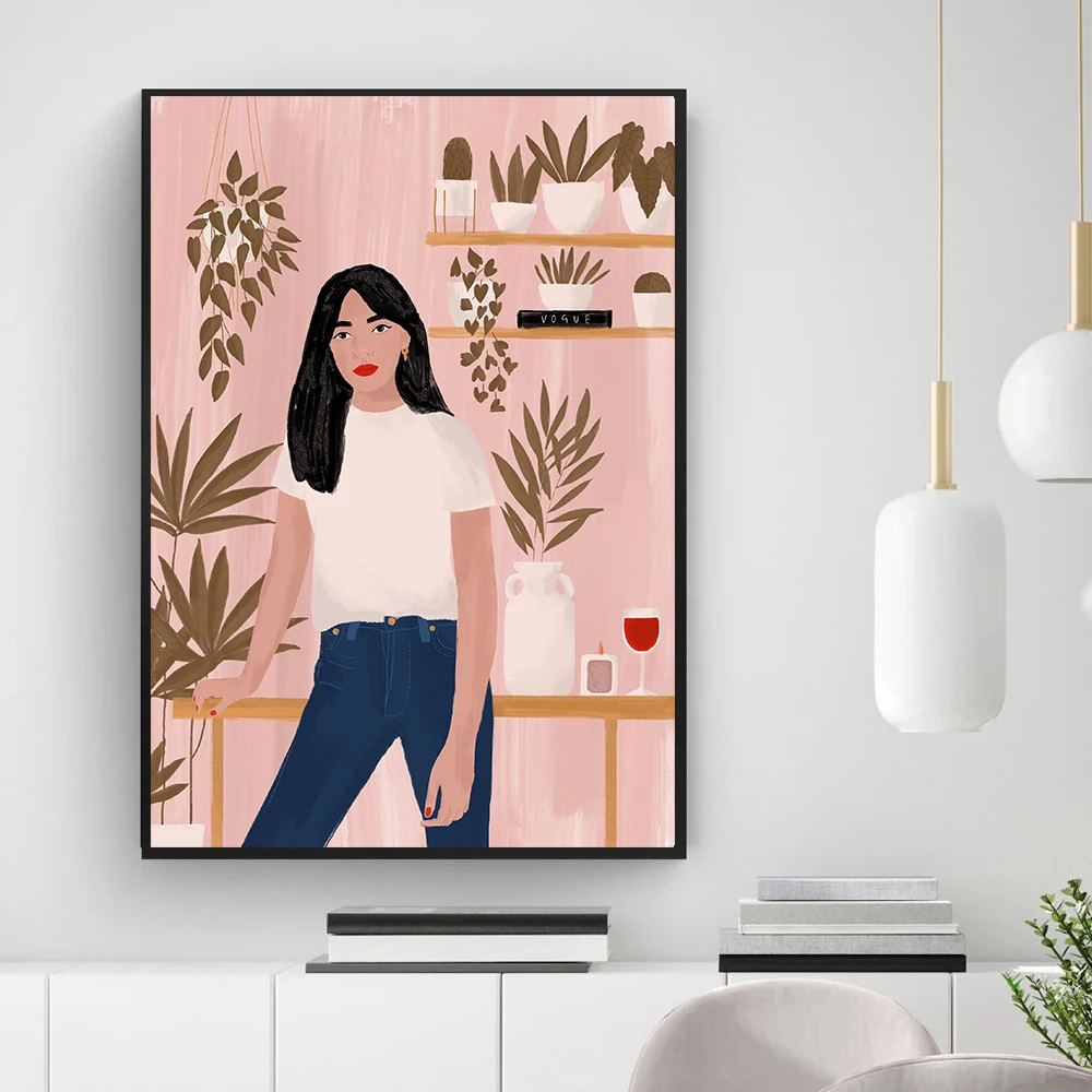 Марокканский верблюд печать Леопард Бохо дом девушка скандинавский стена