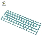 Пластина с ЧПУ MelGeek PCB для механической клавиатуры GH60 MJ61 63 64 анодированная электрофоретическая алюминиевая пластина индивидуального позиционирования