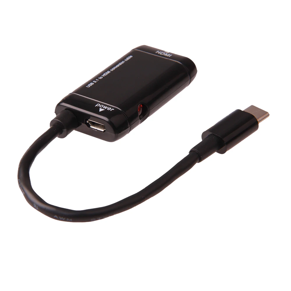 Кабель-адаптер USB 3.1 Type C к MHL совместимый с HDMI шнур 1080P для LeTV Le 1 max 1S Pro3 X600 X800 Phone HDTV |