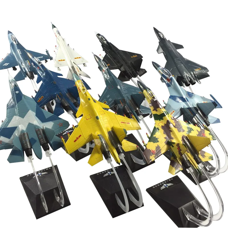 1/72 Scale Plastic Fighter F-20 MiG 29 SU-35 Flying Leopard F117 F22 Multi-fighter Airplane Model Aircraft