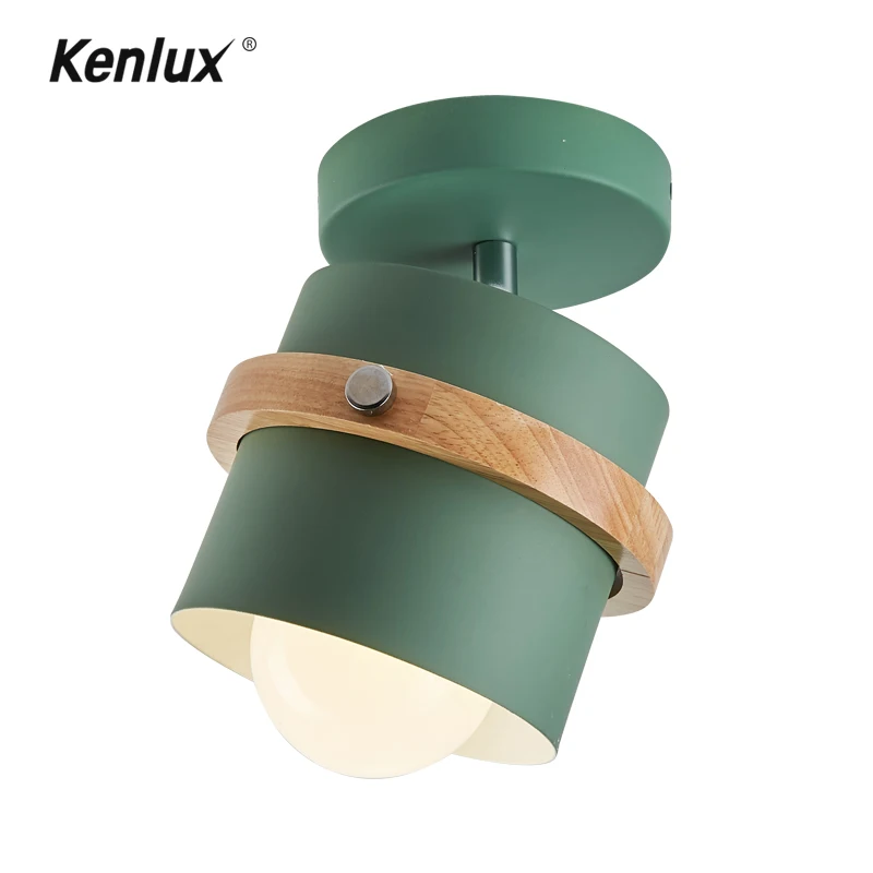 Светодиодный потолочный светильник деревянный 5 Вт|Комнатные настенные LED -лампы|
