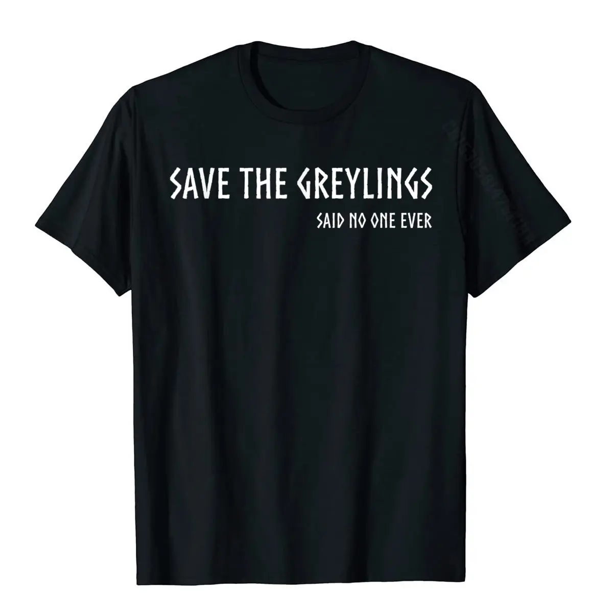 Save The Greylings! Valheim Inspired Viking Funny Gamer T-Shirt Graphic Simple Style Top T-Shirts Cotton Tops Tees For Men Crazy