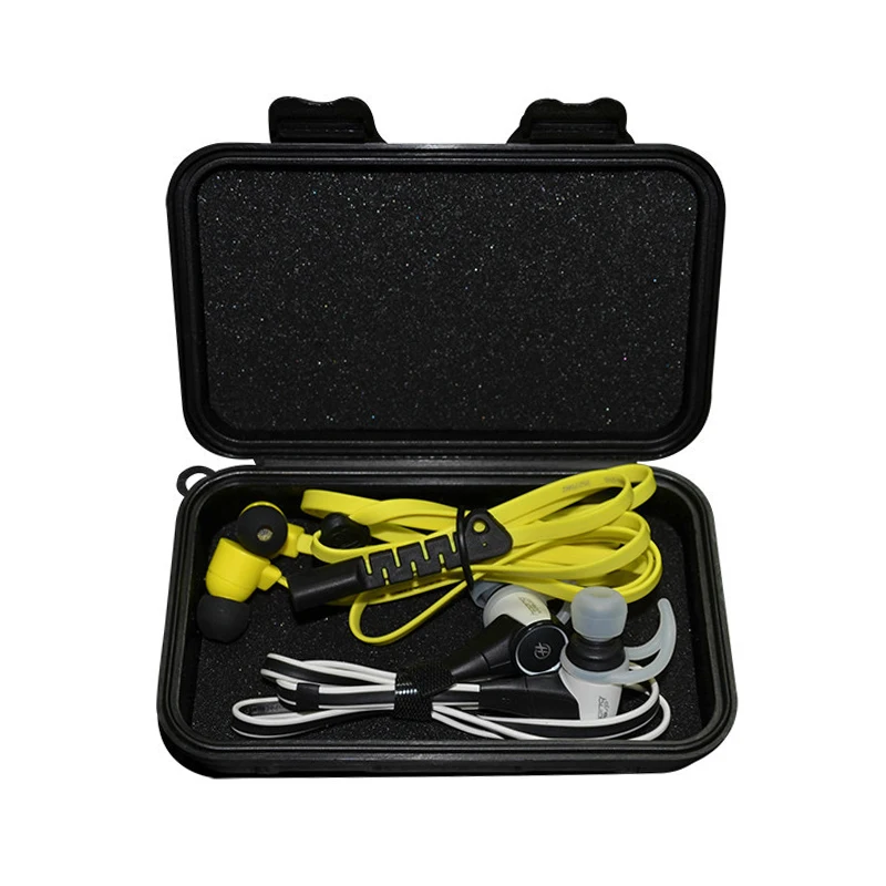 

Earphone Holder Case Storage Carrying Hard Bag Box Case For Earphone Headphone Accessories Earbuds Memory Card USB Cable