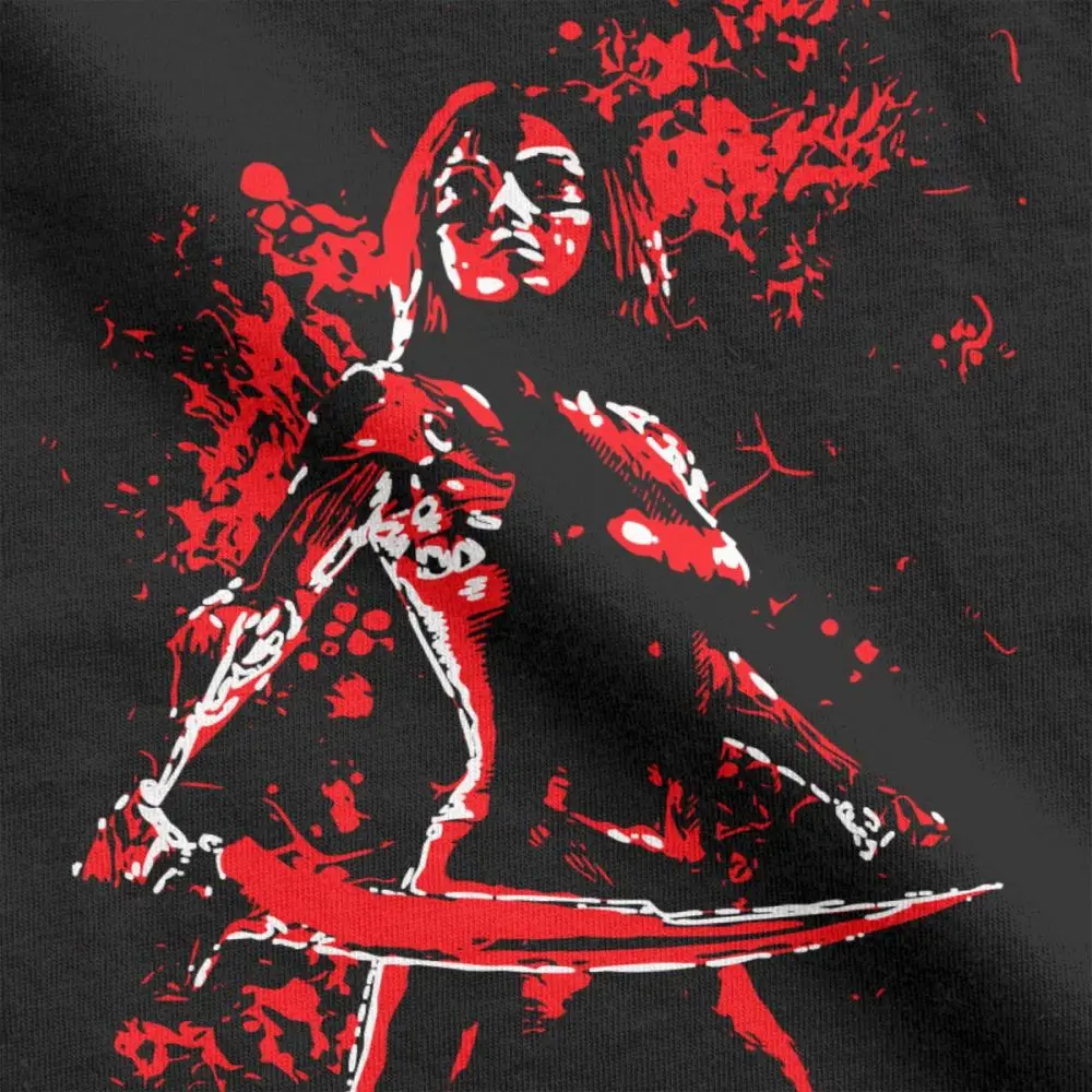 

Fight Angel Simple Style Alita T-Shirt Gunnm Comic Movie Anime T Shirts Man's Short Sleeves Tops Wholesale Tee Shirt Pure Cotton