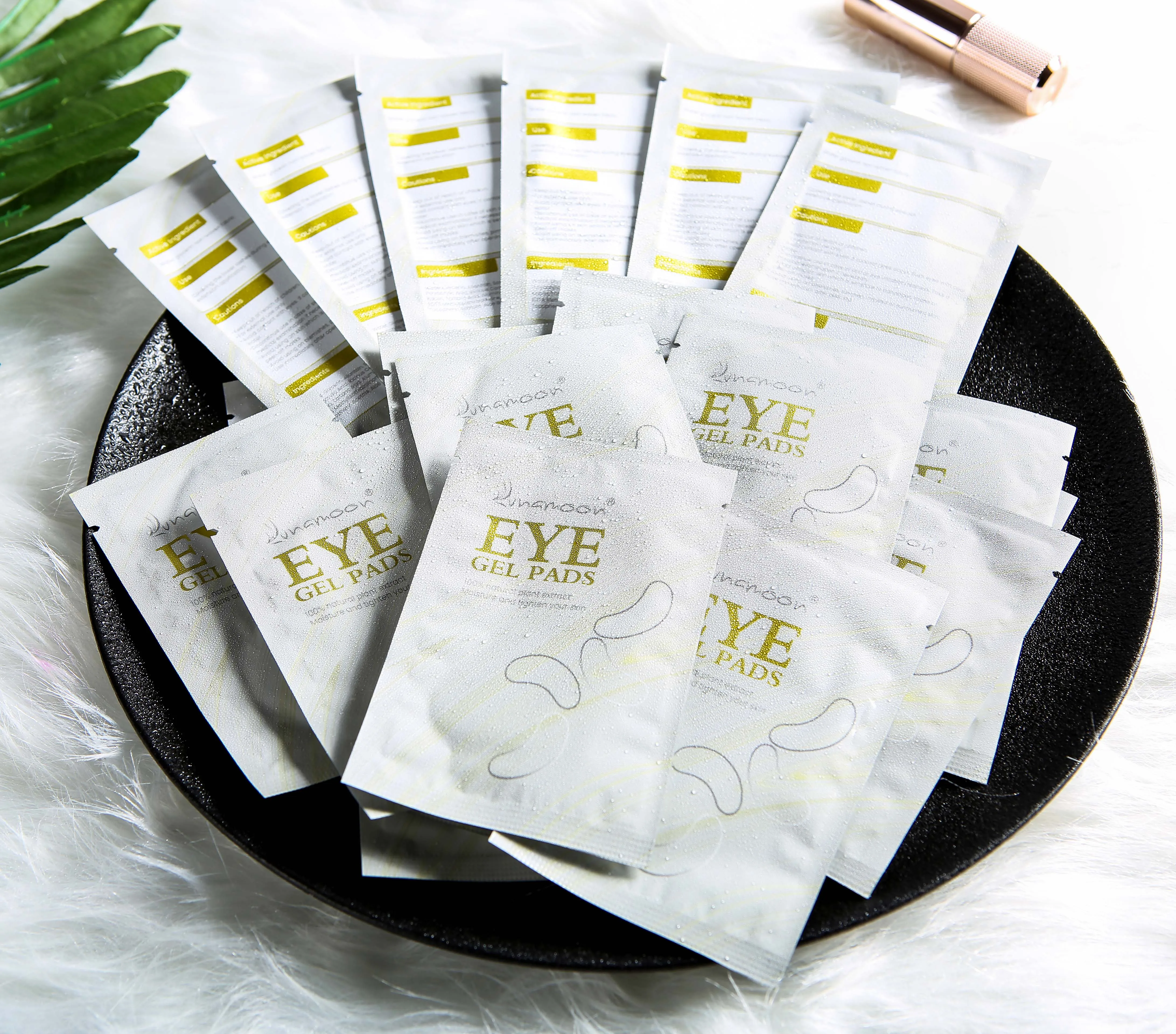 10050 pairs Eyelash Extensions Eye Patches Natural material moisturises nourishes the eye area Aloe Vera Extract Pearl Eye