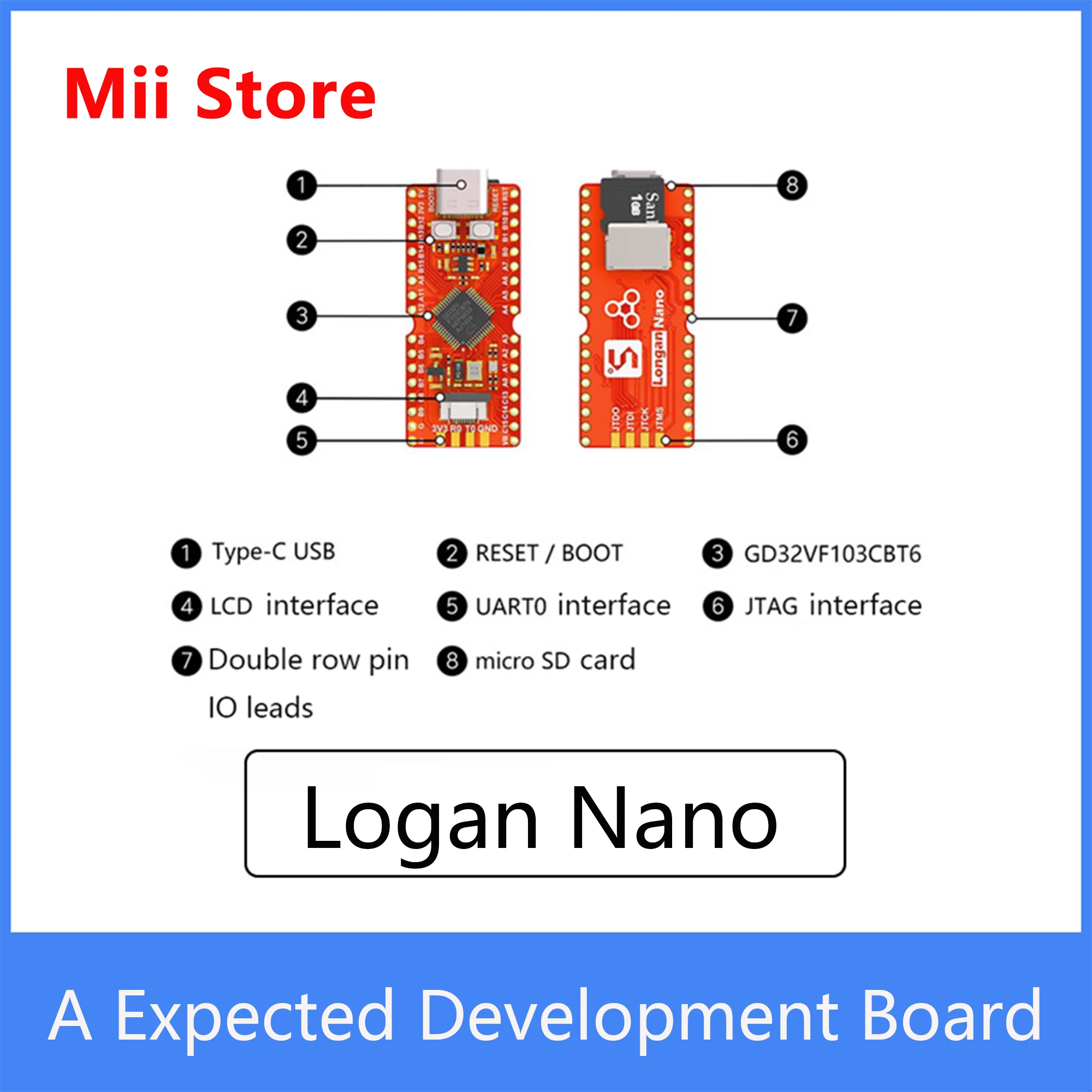 Sipeed Longan Nano RISC V GD32VF103CBT6 MCU макетная плата 2021 Новая для ПК|Демонстрационные стенды| |