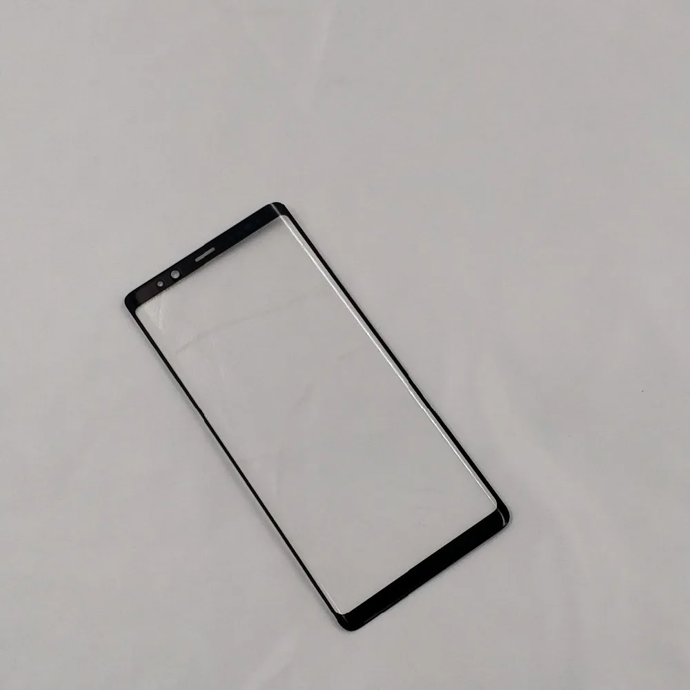 Сменный Внешний стеклянный объектив A+ для samsung S8 S8 Plus S9 S9 plus note 9 note 8, ЖК-сенсорный экран, передняя стеклянная панель, ЖК-стекло