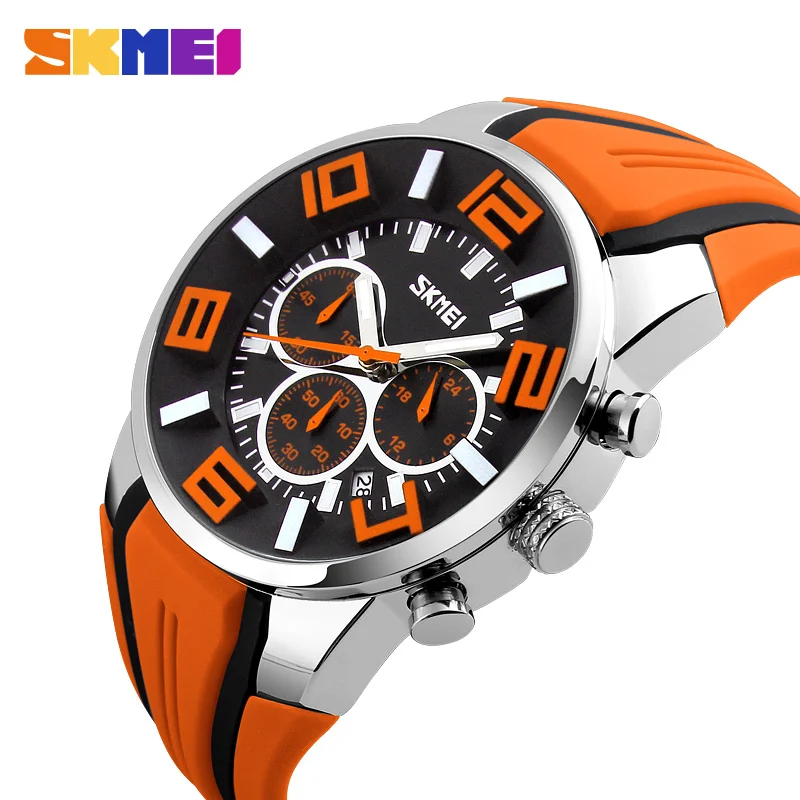 

Watches Men Luxury Brand Chronograph Men Sports Watches Waterproof Male Clock Quartz Men's Watch reloj hombre 2021
