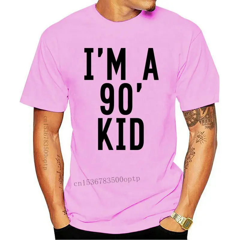

New Im a 90s Kid 90 TUMBLR Fashion T Shirt Men Women Unisex 1402