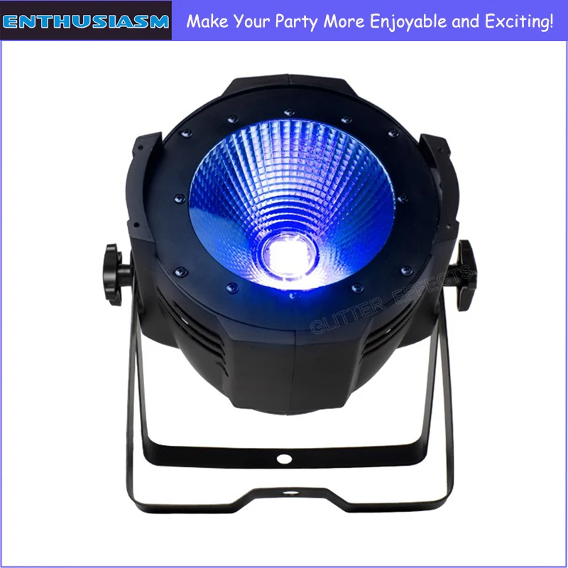 

Led Par 200W COB Light With Barn Door RGBWA UV 6in1 Lamp Stage Light Disco Spotlight Church Market