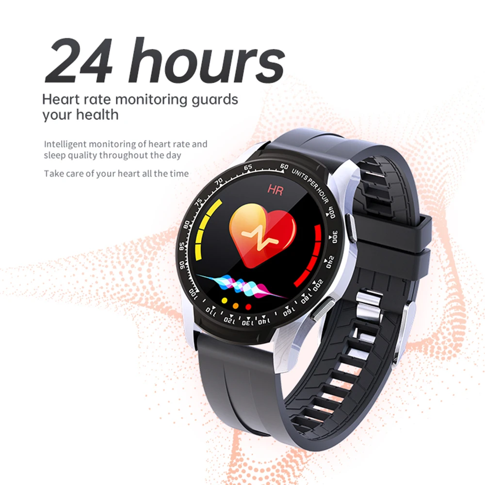 Sports smart watch real-time heart rate monitoring dynamic interactive design music steps calories | Электроника