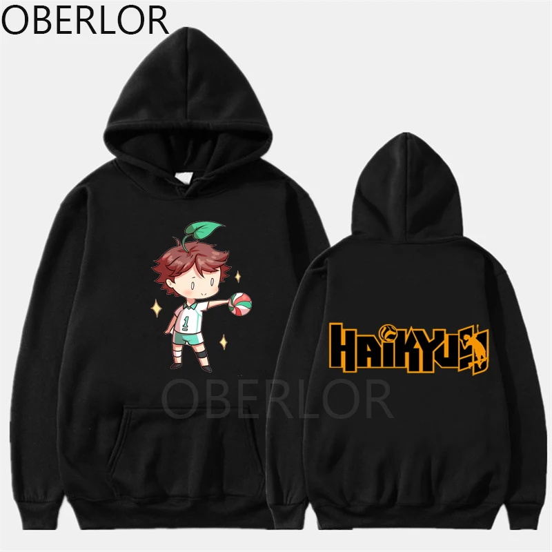 

Hot Cartoon Haikyuu Hoodies Women Funny Japanese Anime Hoodie Harajuku Oikawa Tooru Graphic Sweatshirts Streetwear Unisex Tops