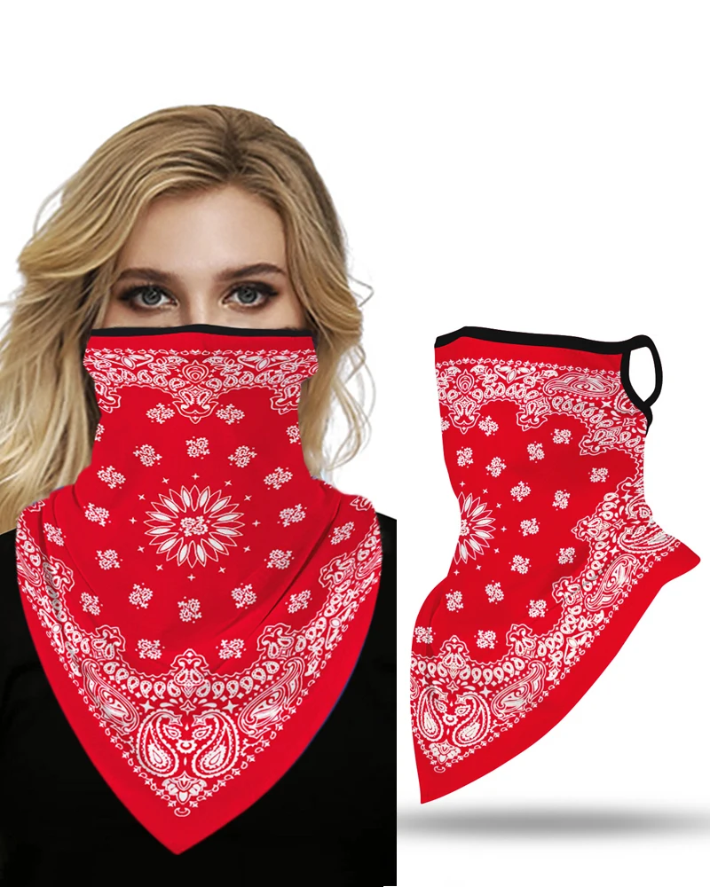 

2020 New Fashion Print Breathable Face Cover Windproof Motorcycling Dust Outdoors