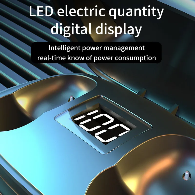 IBESI Bluetooth наушники V5.0 TWS беспроводные LED 9D стерео IPX7 Спортивная гарнитура с