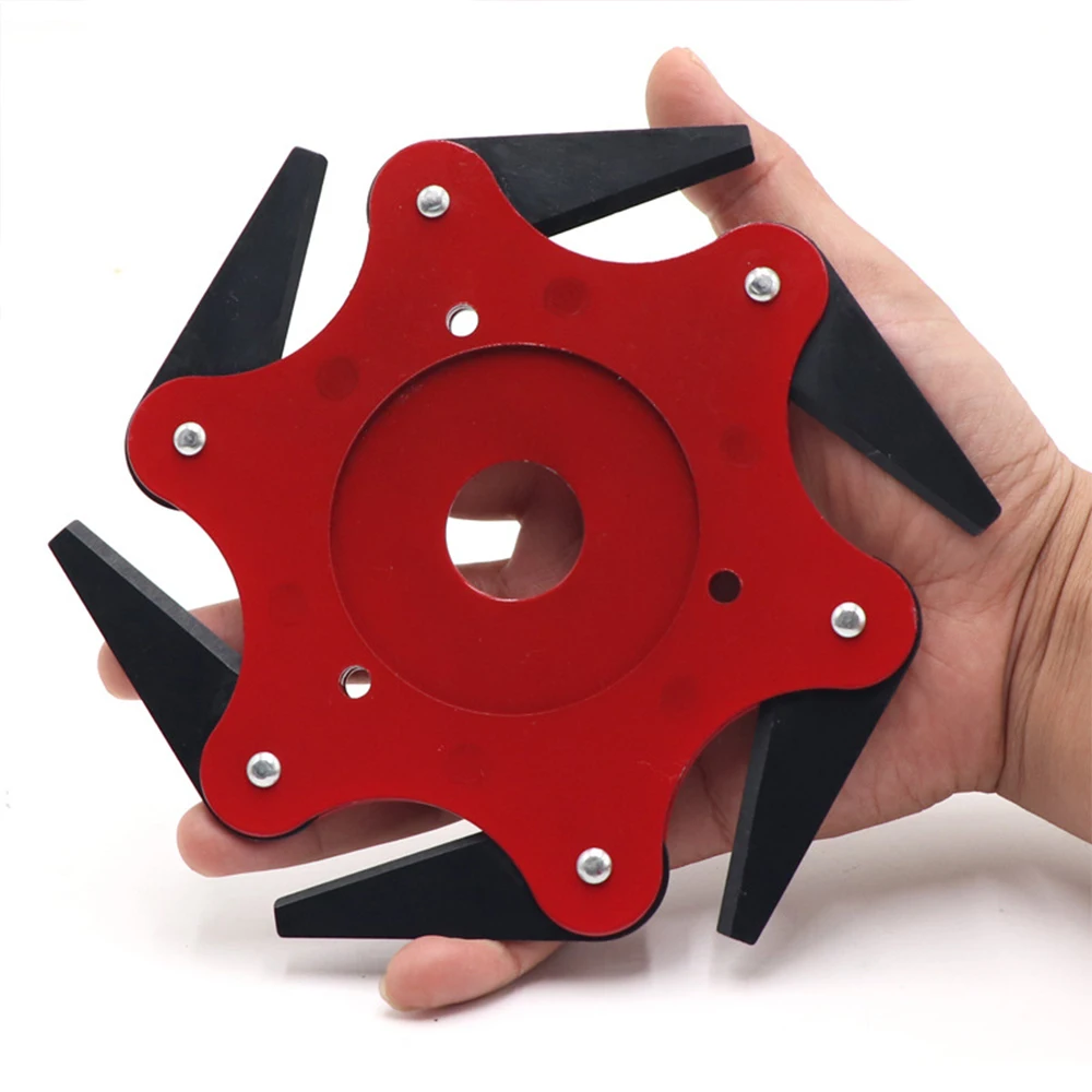 Режущая головка для газонокосилки 1 шт. 6 лезвий садовая газонокосилка аксессуары