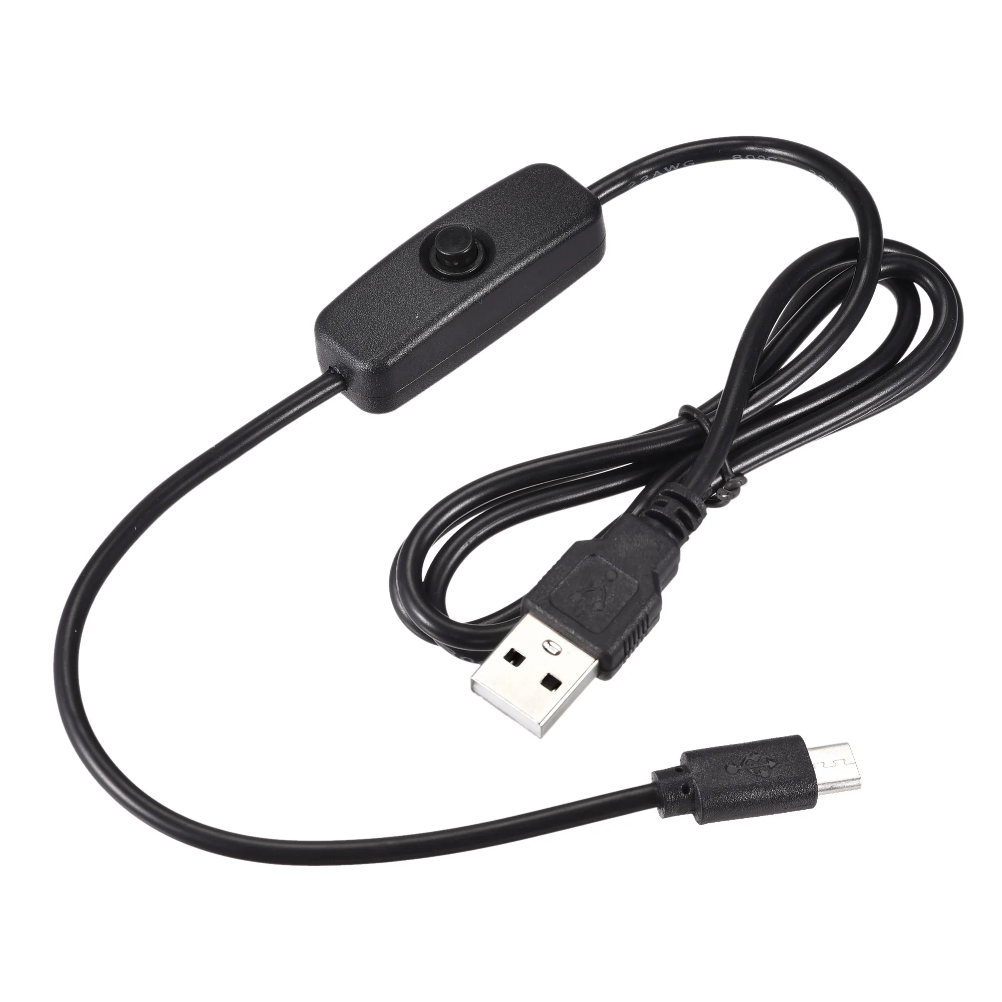 

Uxcell USB Cable with ON/Off Switch USB Male to Micro USB Male Extension Cord 1M Black