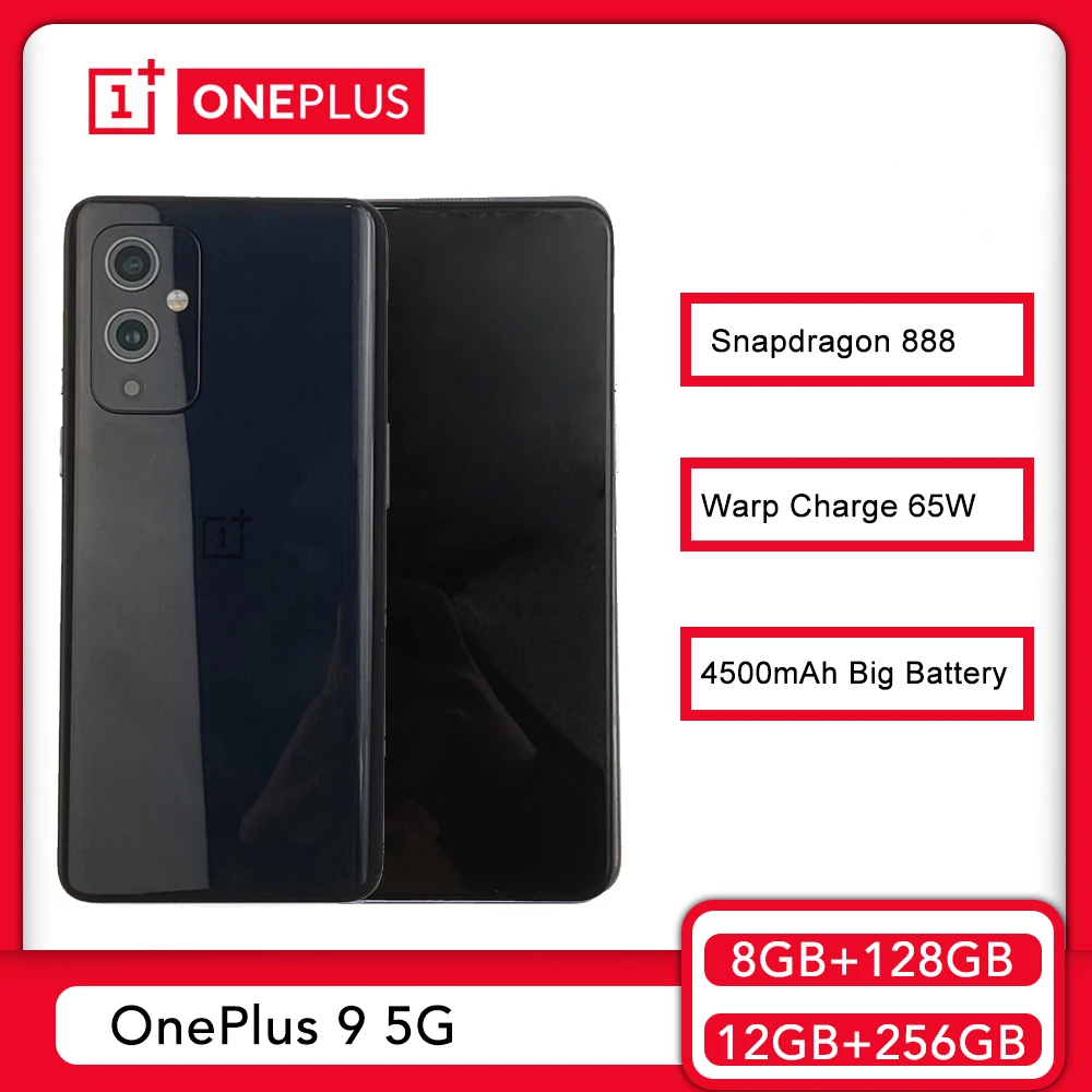 

Смартфон OnePlus 9, телефон с глобальной прошивкой, Snapdragon 888, 8 ГБ, 128 ГБ, 6,5 дюйма, 120 Гц, жидкий AMOLED дисплей, камера Hasselblad, 65 Вт, б/у