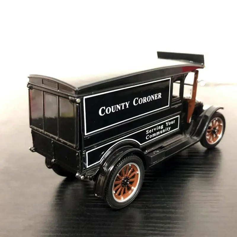 Фирменная 1/32 масштабная модель автомобиля игрушки 1920 белый Ван литой металлический автомобиль модель игрушки для коллекции, подарок, украшения