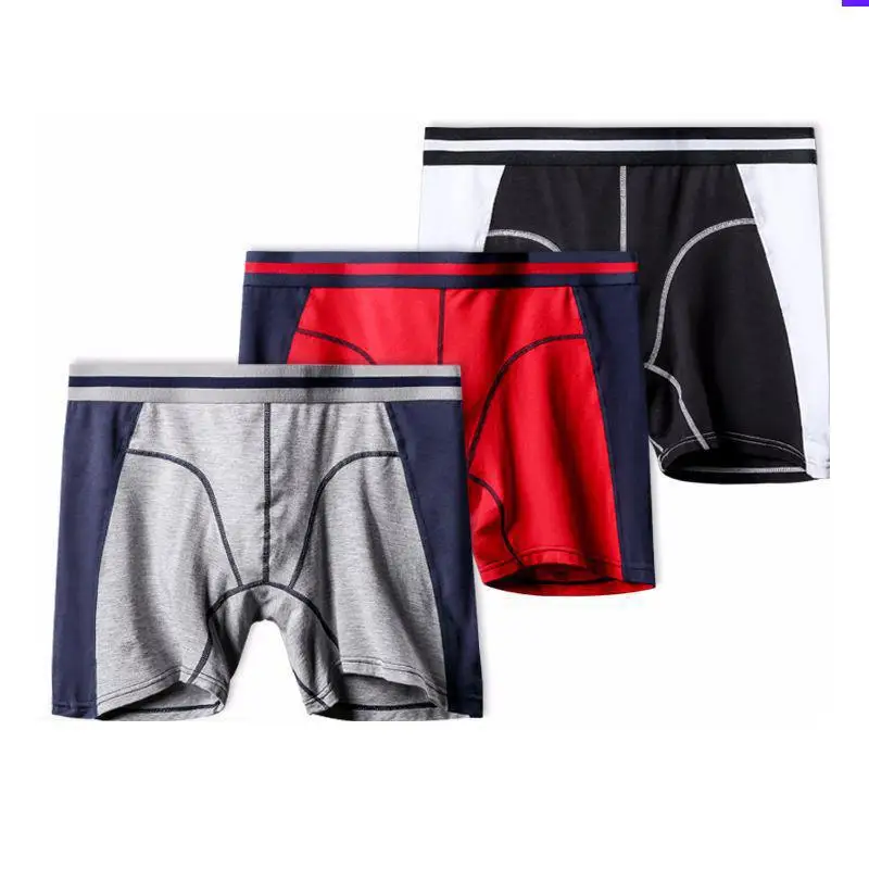 

Modal Material 3pcs Fast Drying Sports Men's Underwear Modal Boxer 21-739
